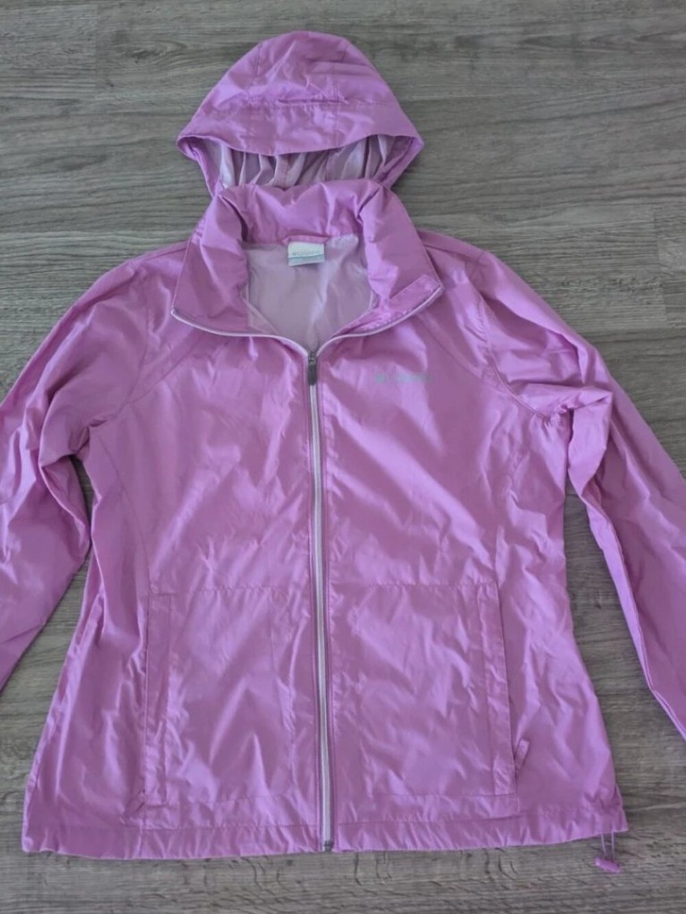 Columbia Packable Wind Rain Windbreaker Jacket - Pink -  Women's Large - L